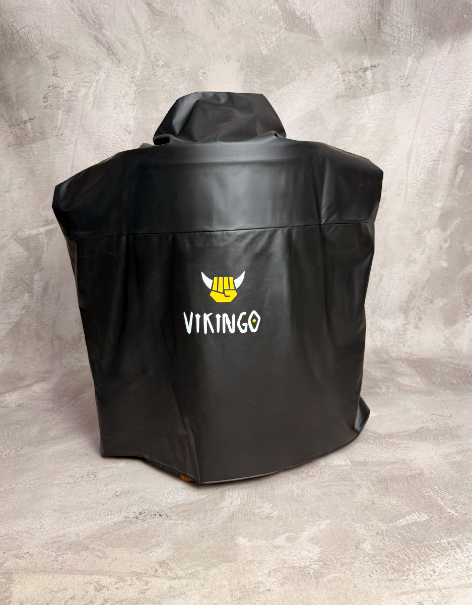 Combo Barril Asador Mediano 12,7 Kg con Termómetro Inteligente | Vikingo Barriles México