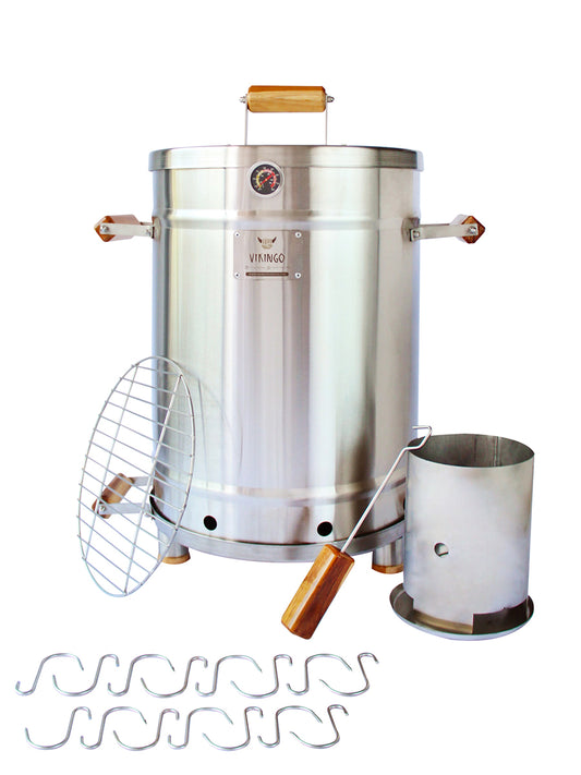 Barril Asador Grande Eco de 17 Kg | Vikingo Barriles México