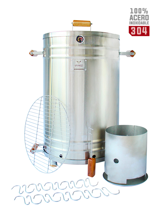 Barril Asador Jumbo Premium de 30 Kg | Vikingo Barriles México