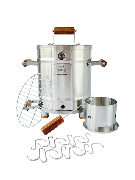 Barril Asador Eco Pequeño de 7 Kg | Vikingo Barriles México