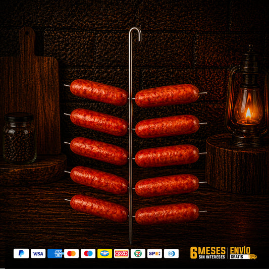 Choricera para Barril Asador | Vikingo Barriles México