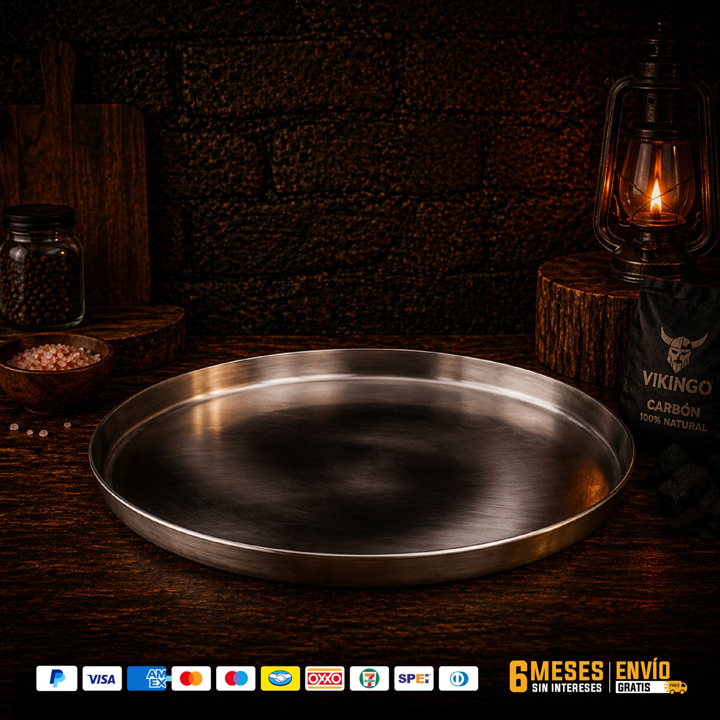 Cenicero para Barril Asador Mediano y Grande