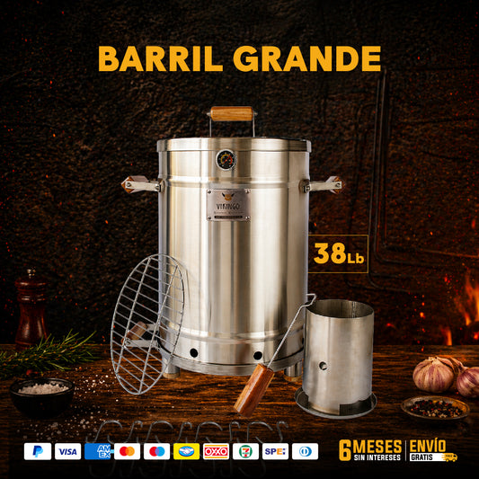 Barril Asador Grande Eco | 17 Kg