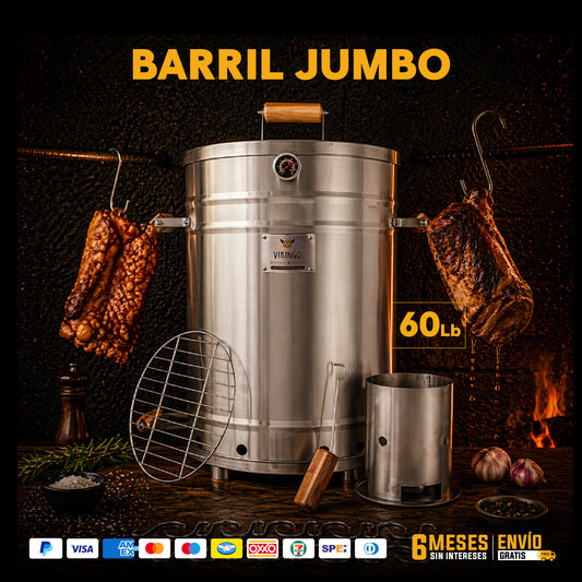 Barril Asador Jumbo Eco | 30 Kg