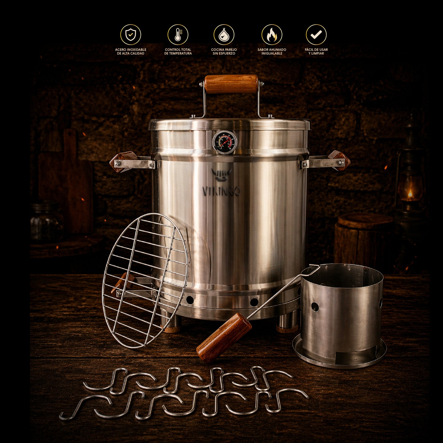 Barril Asador Eco Mediano | 12,7 Kg