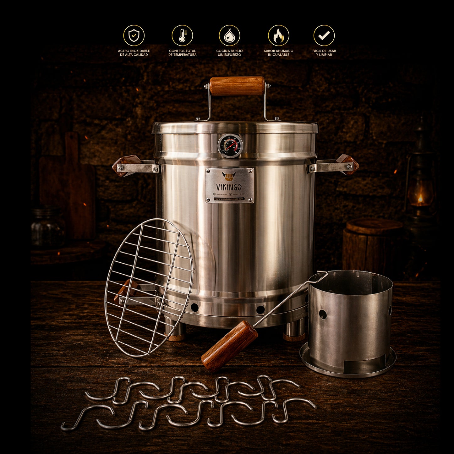 Barril Asador Eco Mediano | 12,7 Kg