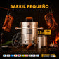 Barril Asador Pequeño Premium de 7 Kg | Vikingo Barriles México