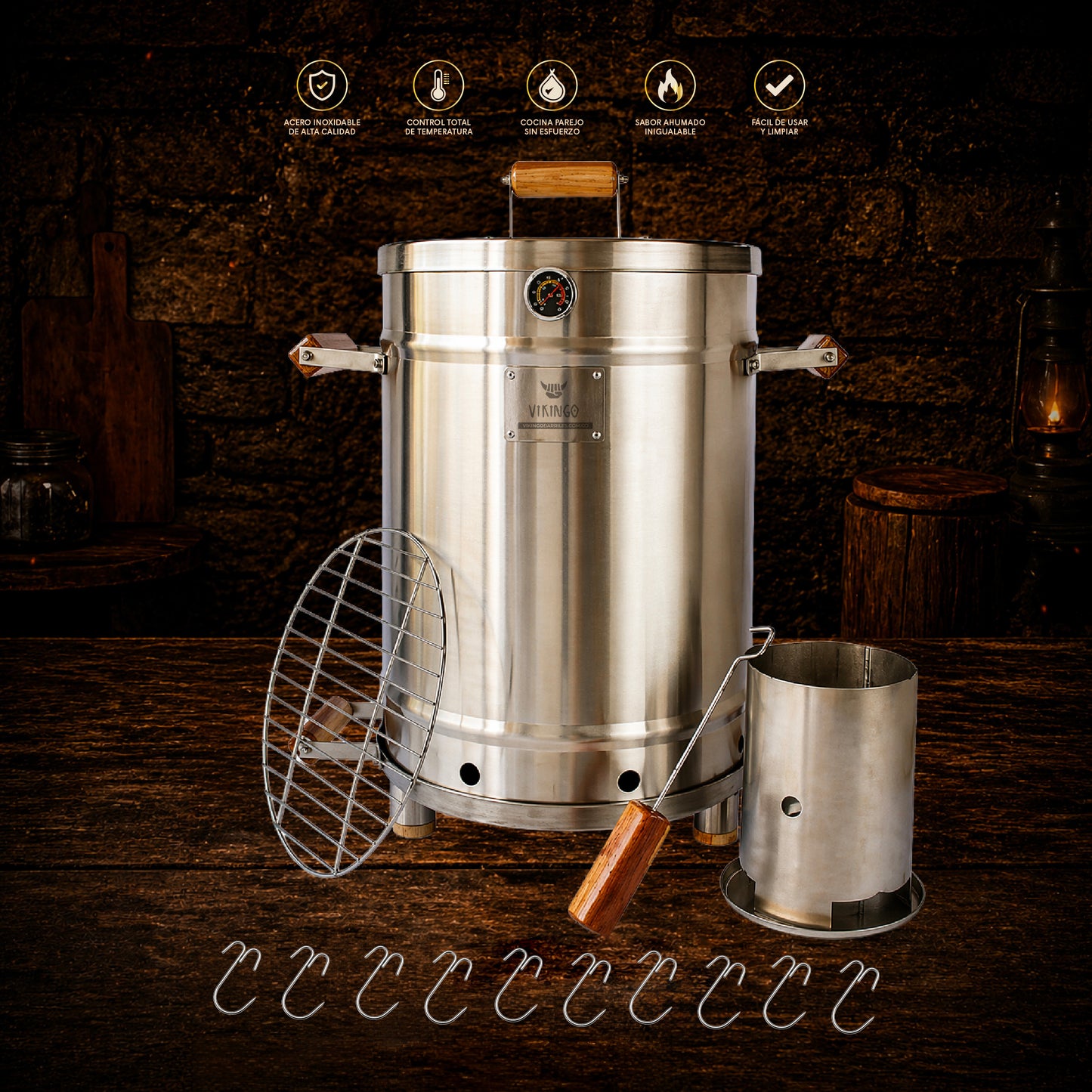 Barril Asador Grande Eco | 17 Kg
