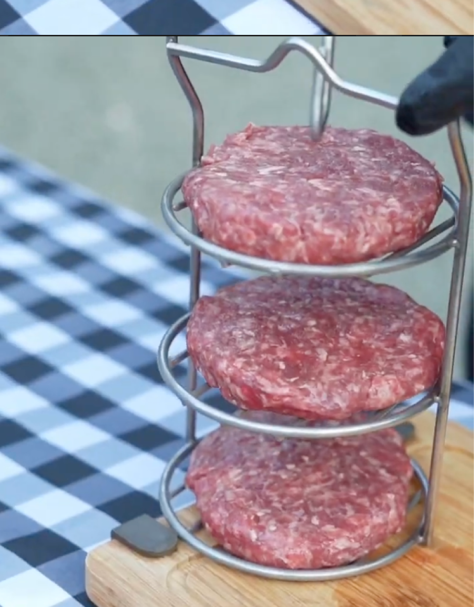 Combo Barril Asador Grande de 17 Kg con Termometro Inteligente