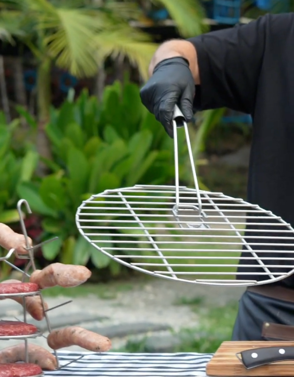 Combo Barril Asador Grande de 17 Kg