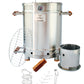 Combo Barril Asador Mediano con Termómetro Inteligente | 12,7 Kg