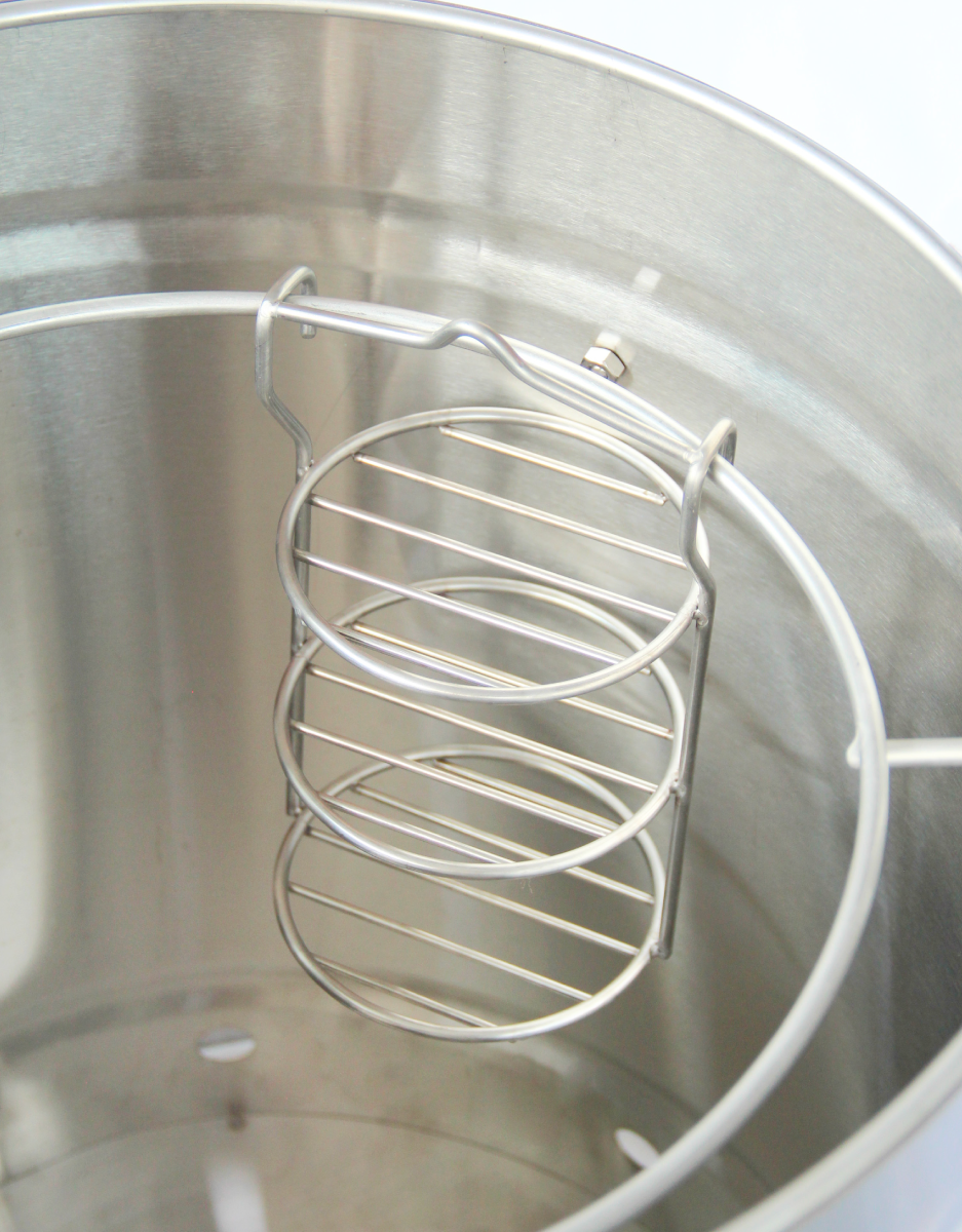 Combo Barril Asador Grande de 17 Kg con Termometro Inteligente