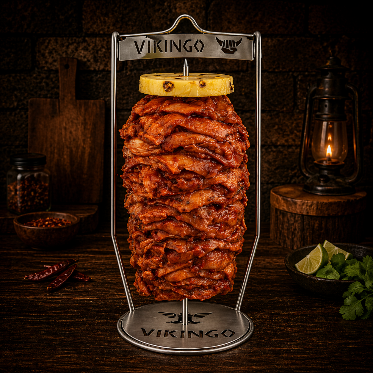 Pastor para Barril Asador | Vikingo Barriles México