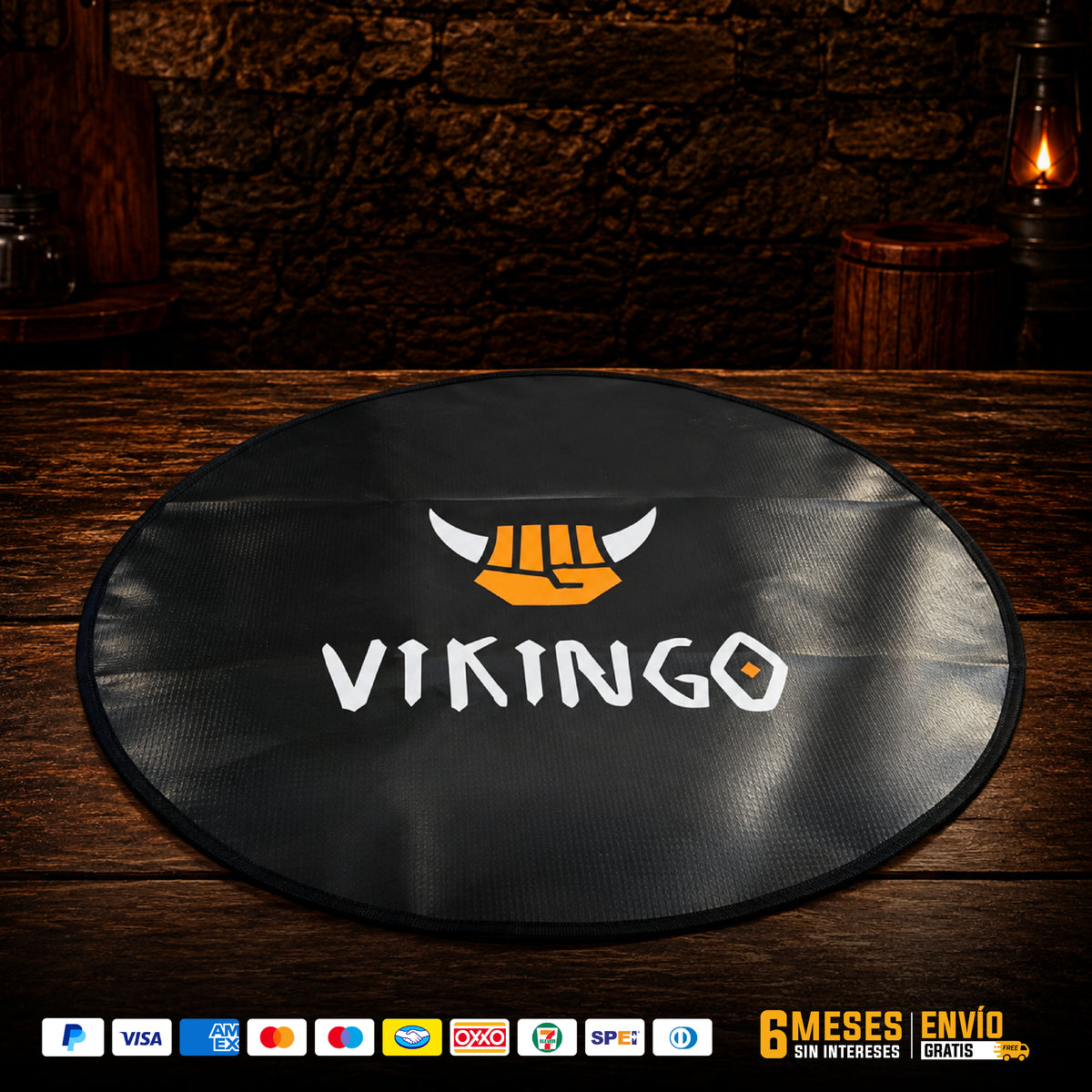 Tapete para Barril Asador | Vikingo Barriles México
