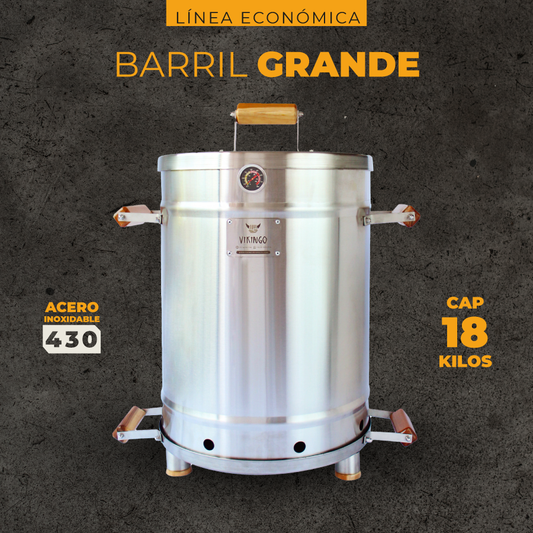 Barril Asador Grande Eco de 18 Kg
