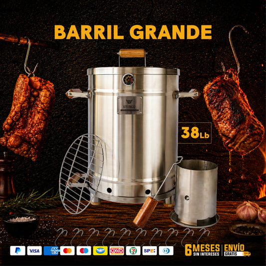 Barril Asador Grande Eco | 17 Kg