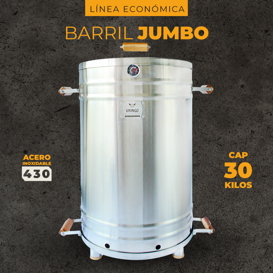 Barril Asador Jumbo Eco de 30 Kg