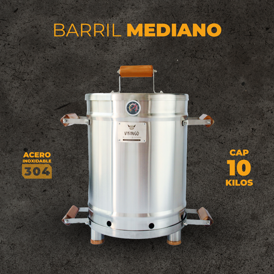 Barril Asador Mediano Premium de 10 Kg
