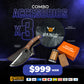Combo 3 Accesorios para Barril Asador | Kit Completo Vikingo Barriles