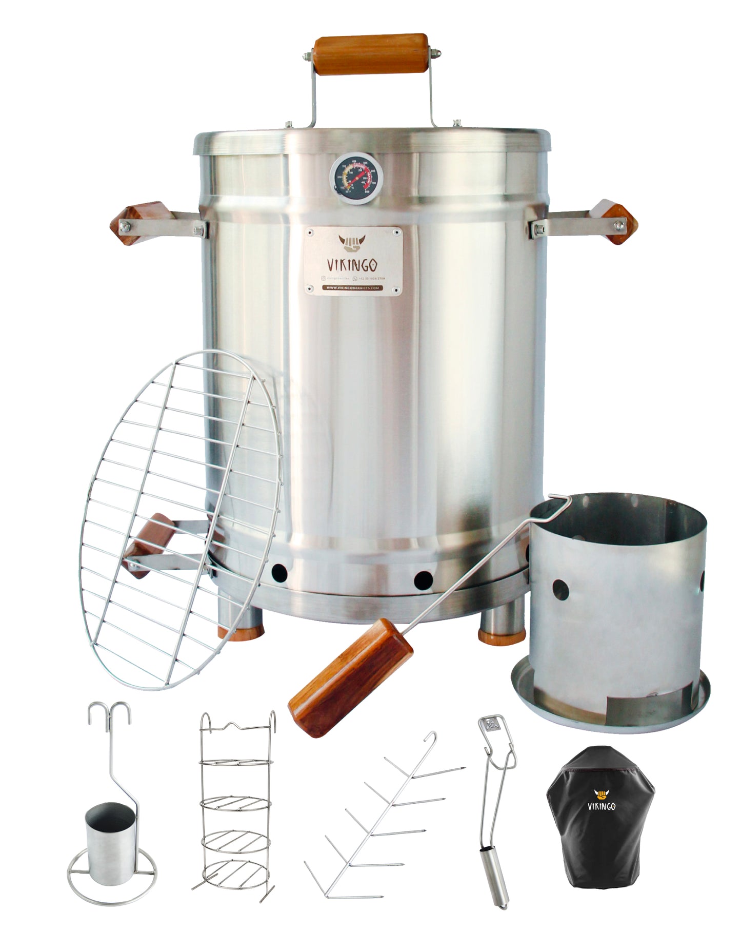 Combo Barril Asador Grande | 17 Kg
