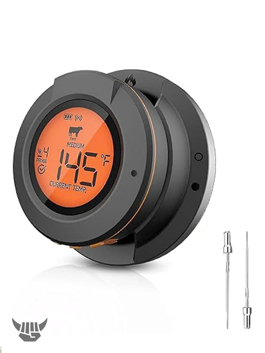 Termómetro Inteligente para Barril Asador | Control por App – Vikingo Barriles México