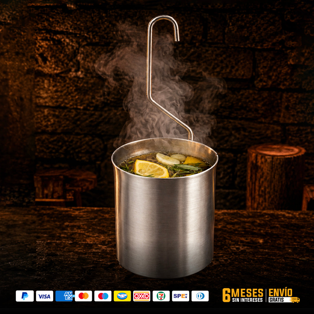 Vaporera para Barril Asador | Vikingo Barriles México